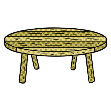 vektör çizim karikatür tablo