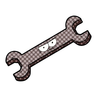 vektör çizim karikatür kızgın aracı