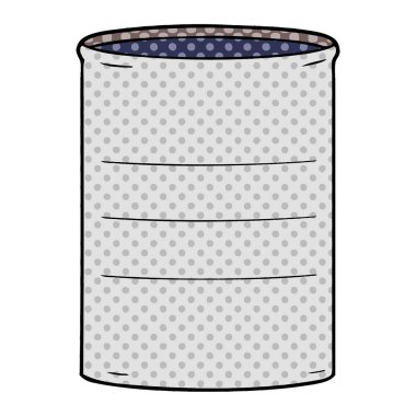 vektör çizim karikatür petrol davul