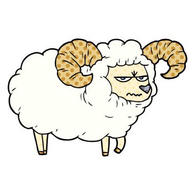 vektör çizim karikatür RAM