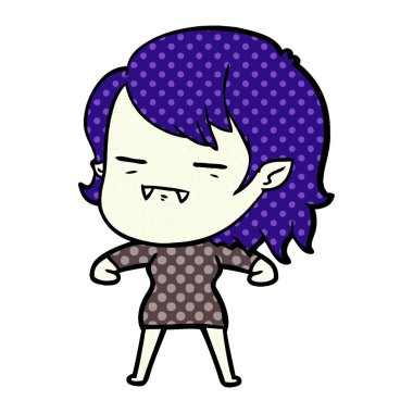 çizgi film ölümsüz vampir kız