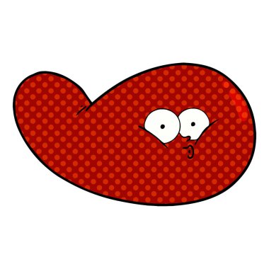 vektör çizim karikatür mesane