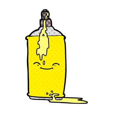 çizgi film sprey boya