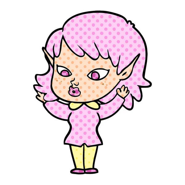 güzel çizgi film elf kızı