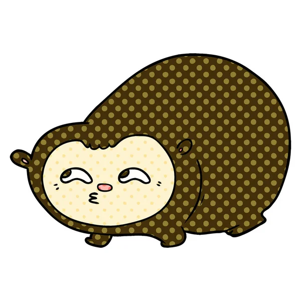 Vektor Illustration Von Cartoon Wombat — Stockvektor