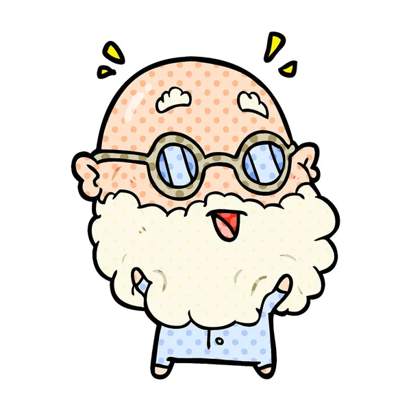 sevimli çizgi yaşlı adam şaşırttı