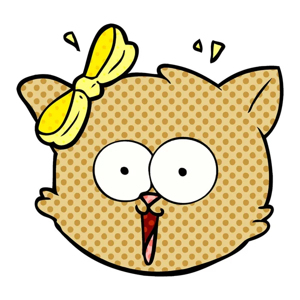 sürpriz kedi yüz çizgi film