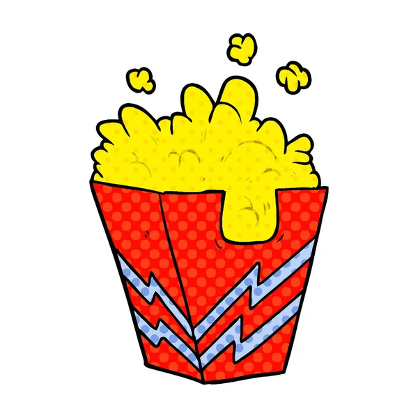 çizgi film kutusu patlamış mısır