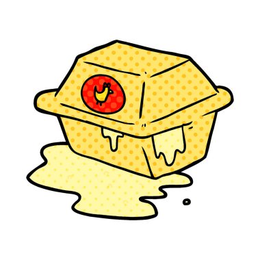 çizgi film çekmek kızarmış tavuk