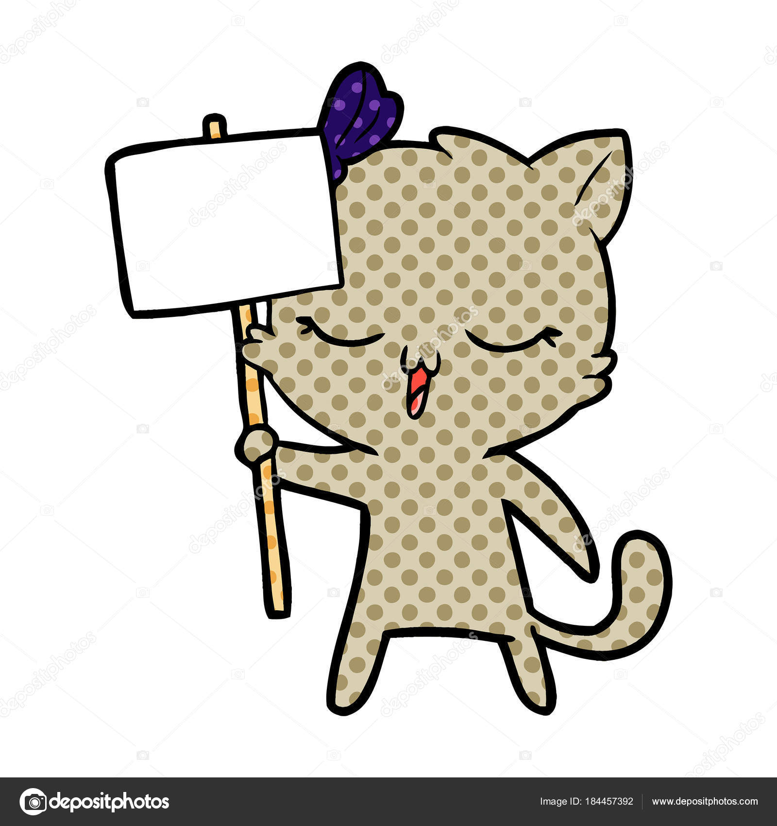Chat Dessin Anime Avec Arc Sur Tete Image Vectorielle Par Lineartestpilot C Illustration Chat Dessin Anime Avec Arc Sur Tete Image Vectorielle Par Lineartestpilot C Illustration