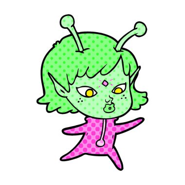 güzel çizgi film yabancı kız