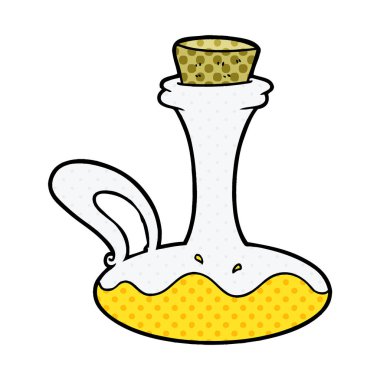 vektör çizim karikatür petrol