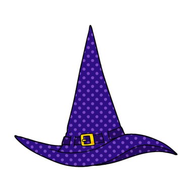 Cadı şapkasının vektör çizimi