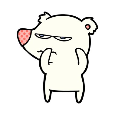 kızgın ayı kutup çizgi film