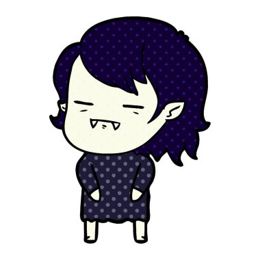 çizgi film ölümsüz vampir kız