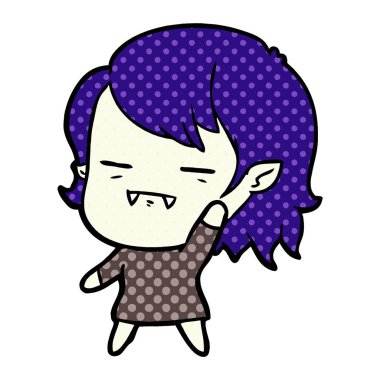 çizgi film ölümsüz vampir kız