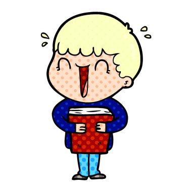 çizgi film adam kitap