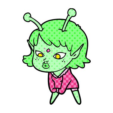 güzel çizgi film yabancı kız