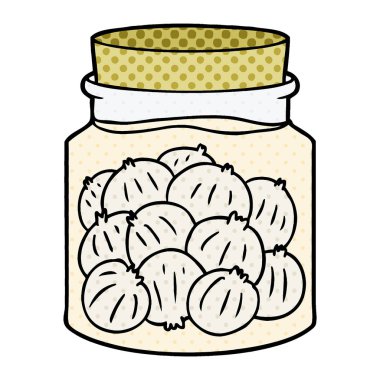 vektör çizim karikatür soğan