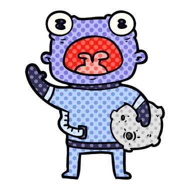 çizgi film garip yabancı iletişim