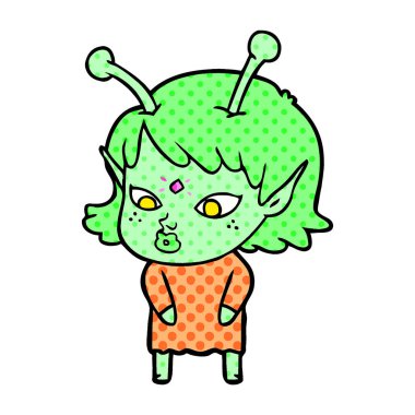 güzel çizgi film yabancı kız