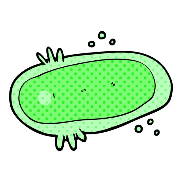 Vektorillustration Tecknad Amoeba — Stock vektor