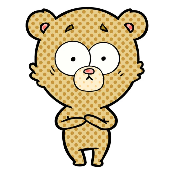 卡通熊的矢量插画 — 图库矢量图片