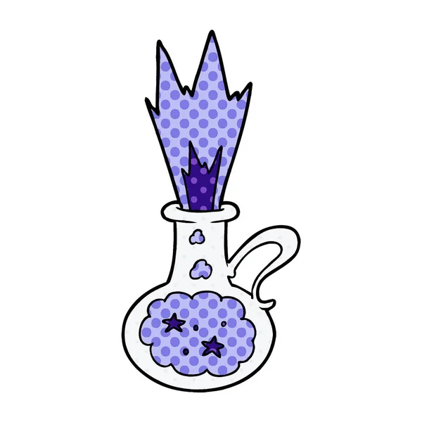 Illustration Vectorielle Potion Magique Dessin Animé — Image vectorielle