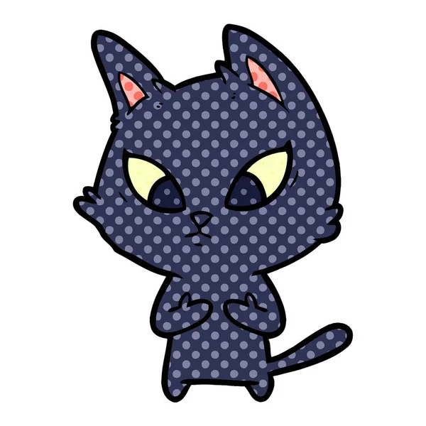 Desenho animado bonito kawaii gato fofo imagem vetorial de lineartestpilot©  248322500