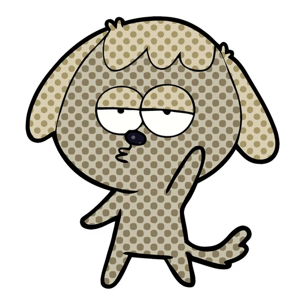 Vektorová Ilustrace Kresleného Psa — Stockový vektor