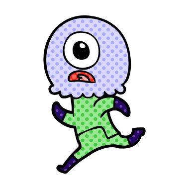 çizgi film Tepegöz'ü yabancı uzay adamı çalışan