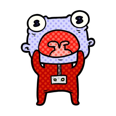 çizgi film garip yabancı iletişim