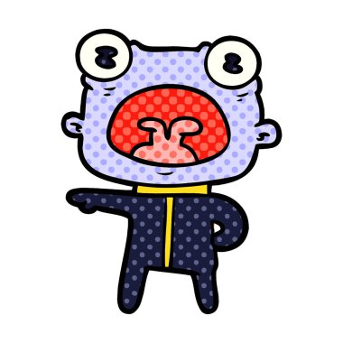 çizgi film garip yabancı iletişim