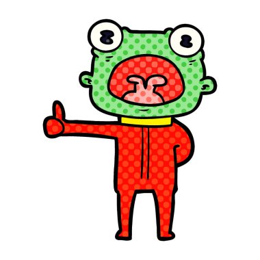 çizgi film garip yabancı iletişim