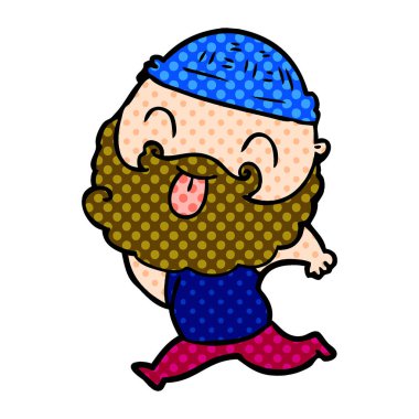 dilini sakallı adam çalıştıran