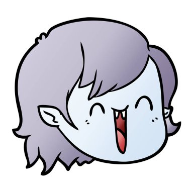 Çizgi filmdeki vampir kız suratı