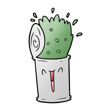 karikatür mutlu patlayan çorba olabilir