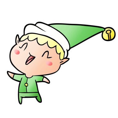 Çizgi film Mutlu Noeller Elf