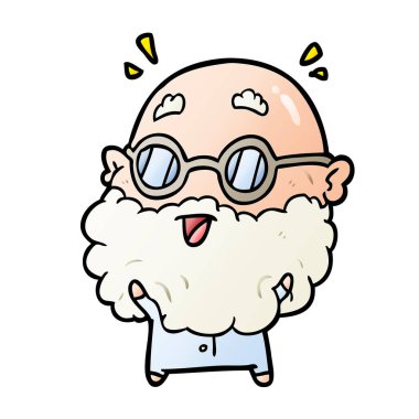 sevimli çizgi yaşlı adam şaşırttı