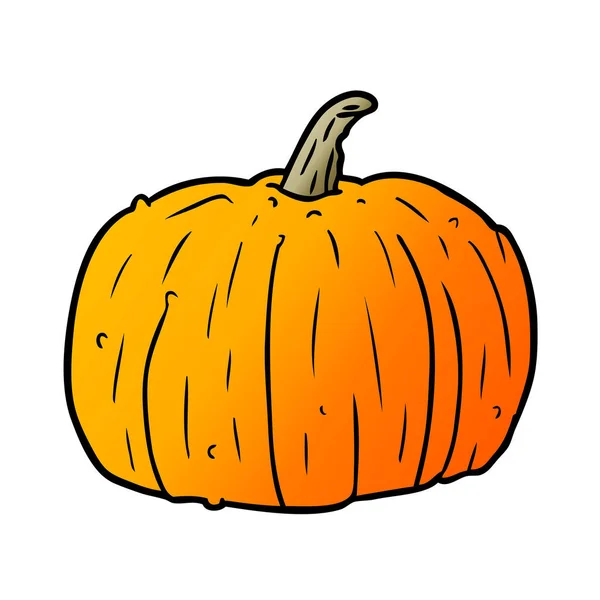 Ilustración Vectorial Calabaza Halloween Dibujos Animados — Archivo Imágenes Vectoriales