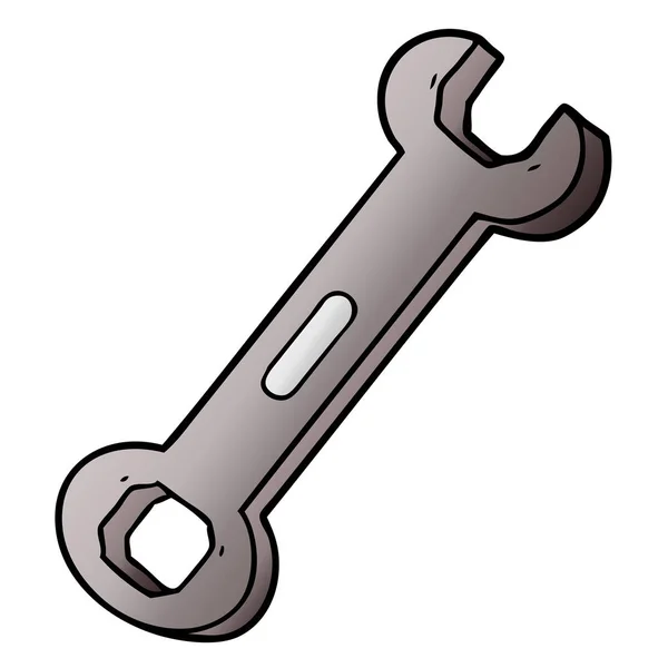 Vector Illustration Cartoon Spanner — Stock Vector