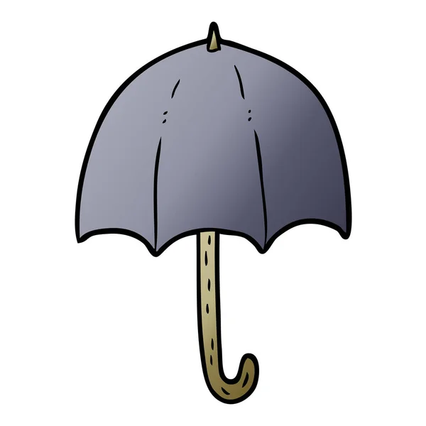 Vektorová Ilustrace Kresleného Deštníku — Stockový vektor