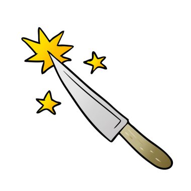 çizgi film keskin bıçak