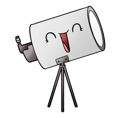 yüz teleskopla çizgi film