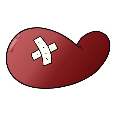 çizgi film yaralı safra kesesi