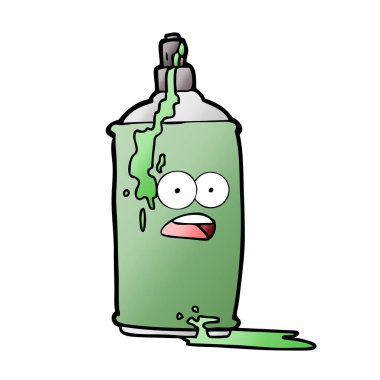 çizgi film sprey boya