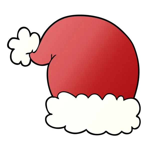 Vektor Illustration Von Cartoon Weihnachtsmütze — Stockvektor