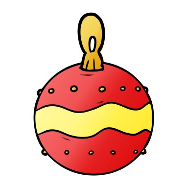 Noel biblo dekorasyon çizgi film