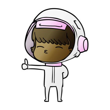 çizgi film meraklı astronot Yaşasın vererek