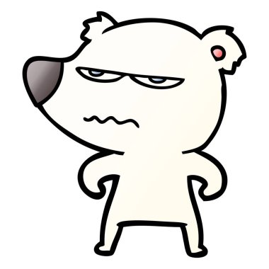 kızgın ayı kutup çizgi film